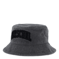 Norman Faculty Bucket Hat Black Stone Wash