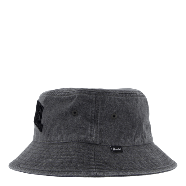 Norman Faculty Bucket Hat Black Stone Wash