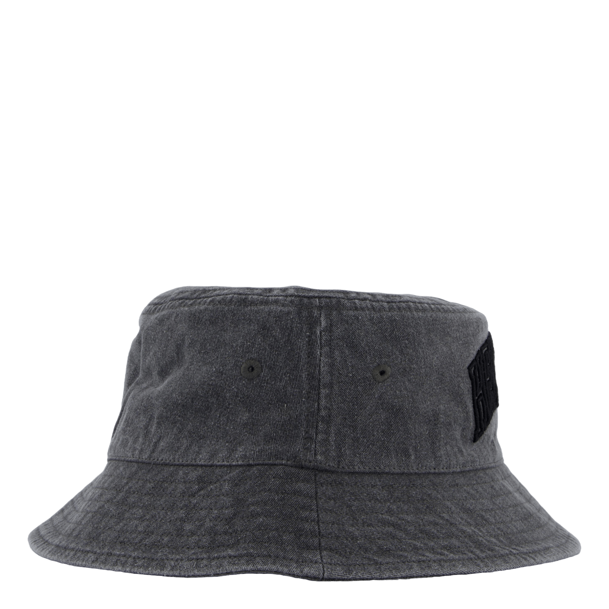 Norman Faculty Bucket Hat Black Stone Wash