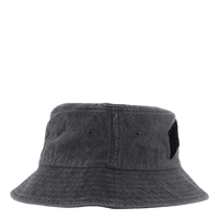 Norman Faculty Bucket Hat Black Stone Wash