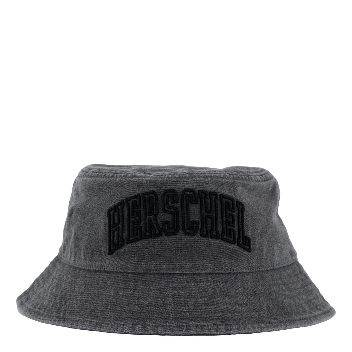 Norman Faculty Bucket Hat Black Stone Wash