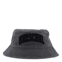 Norman Faculty Bucket Hat Black Stone Wash