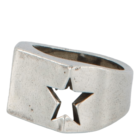 Falling Star Ring Silver