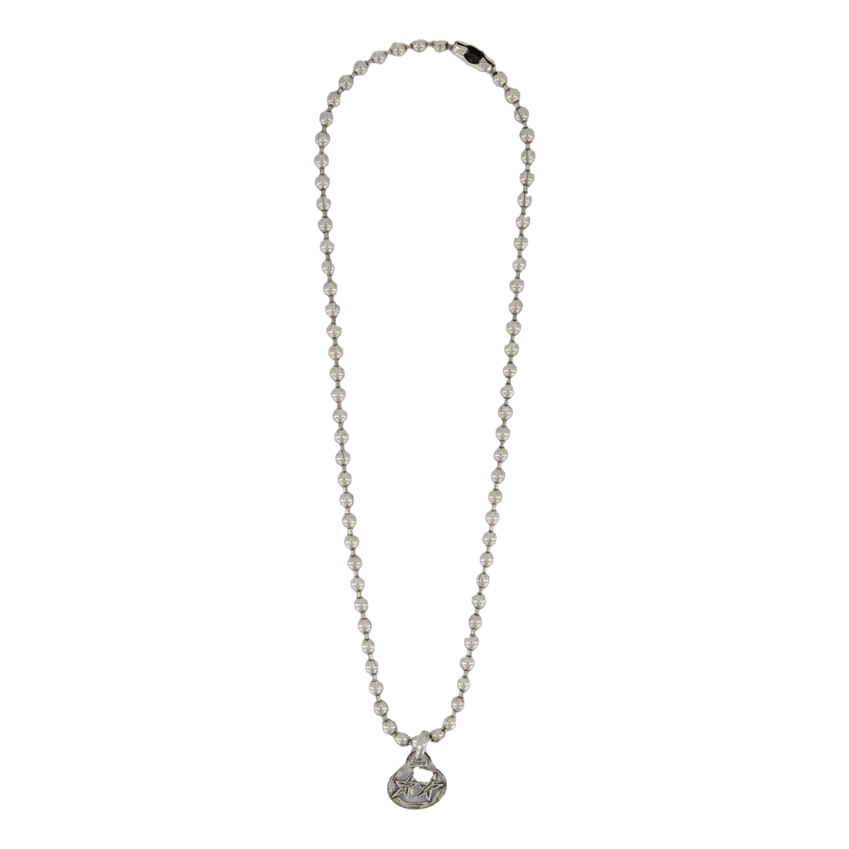 Icon Ball Necklace #1 Silver