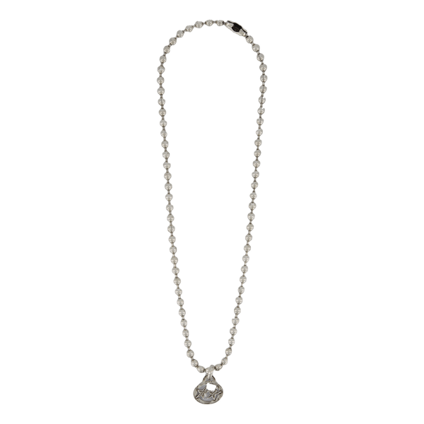 Icon Ball Necklace #1 Silver