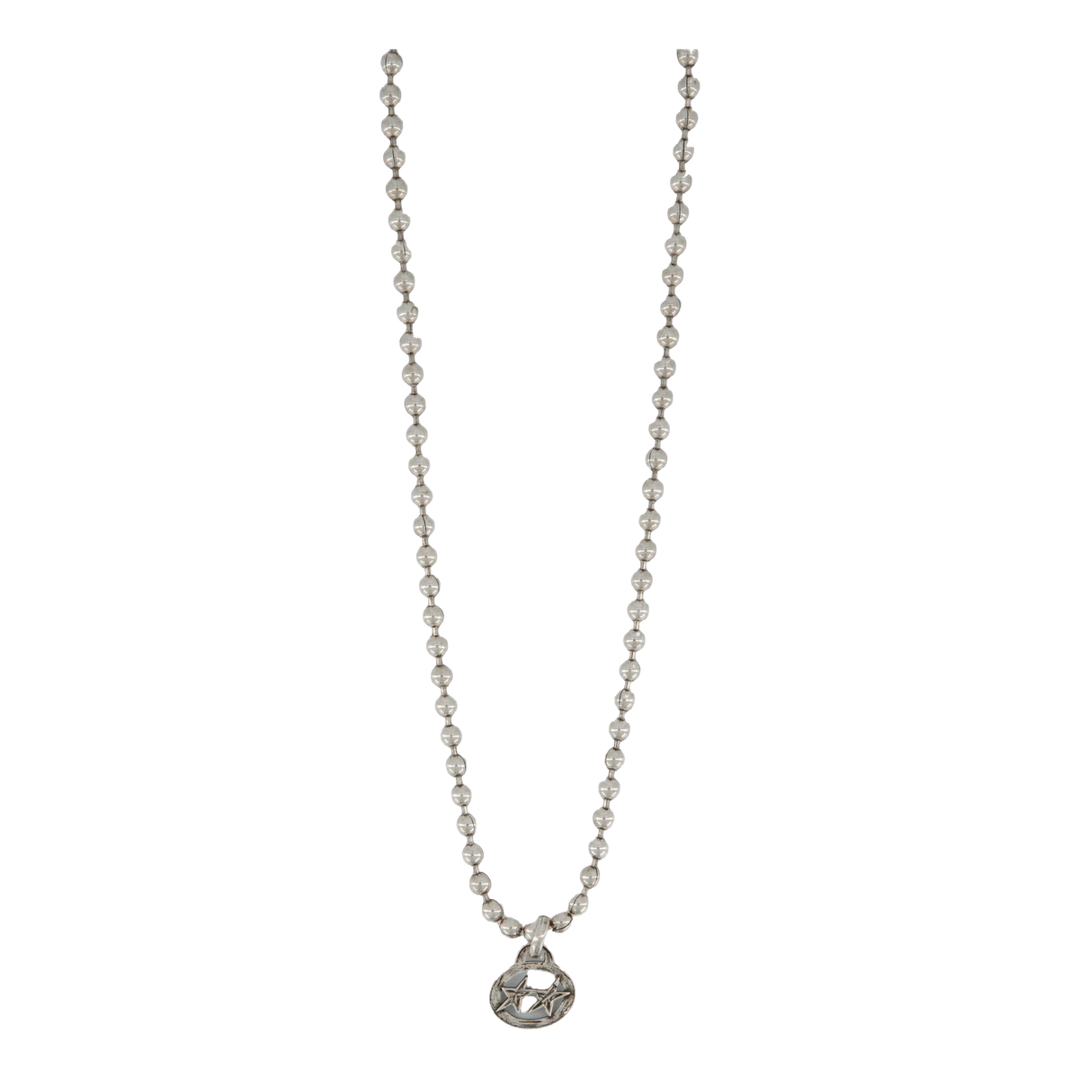 Icon Ball Necklace #1 Silver