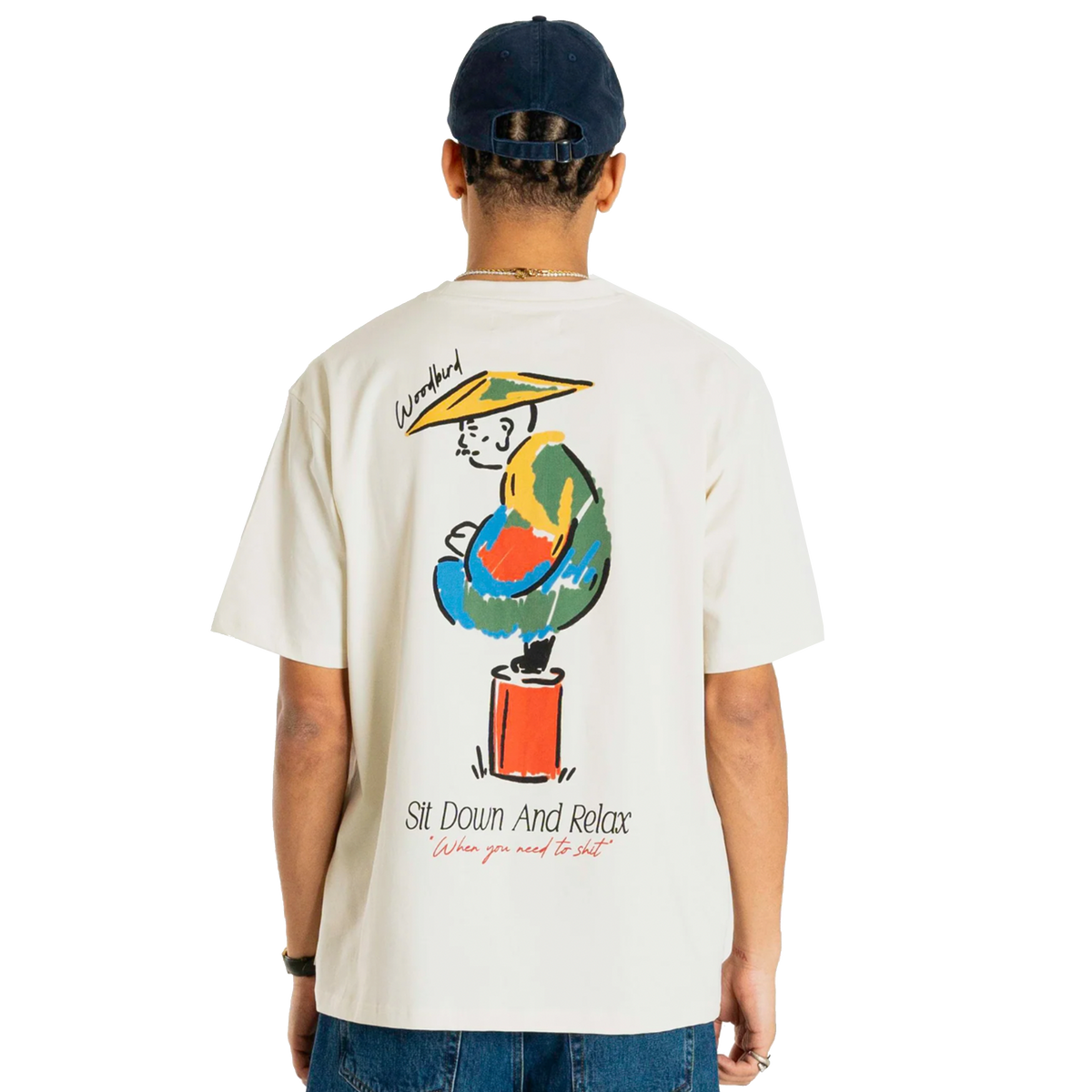 Wbbaine Pose Tee Off White