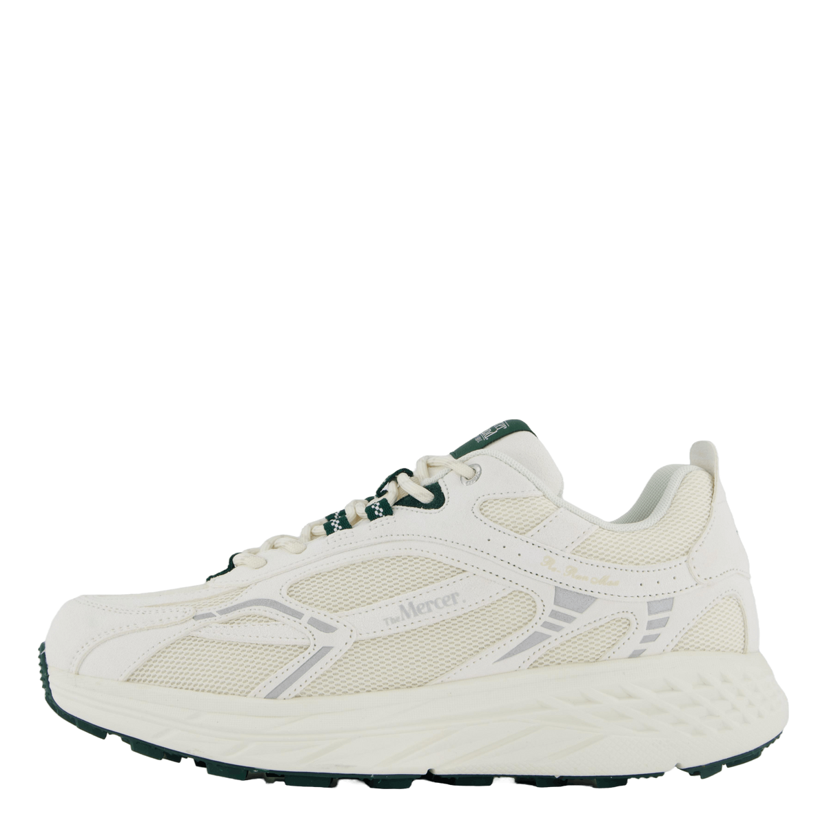 The Re-run Max Suede White/green