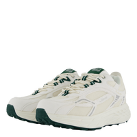 The Re-run Max Suede White/green