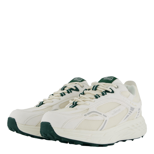 The Re-run Max Suede White/green