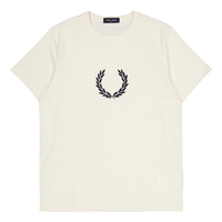 Textr Laurel Wreath Tee Ecru