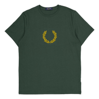 Textr Laurel Wreath Tee Court Green