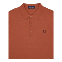 Cotton Knitted Shirt Cinnamon