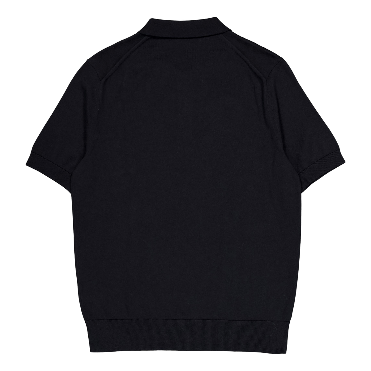 Cotton Knitted Shirt Black