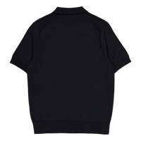 Cotton Knitted Shirt Black