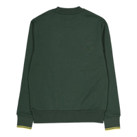 Crew Neck Sweatshirt Court Green