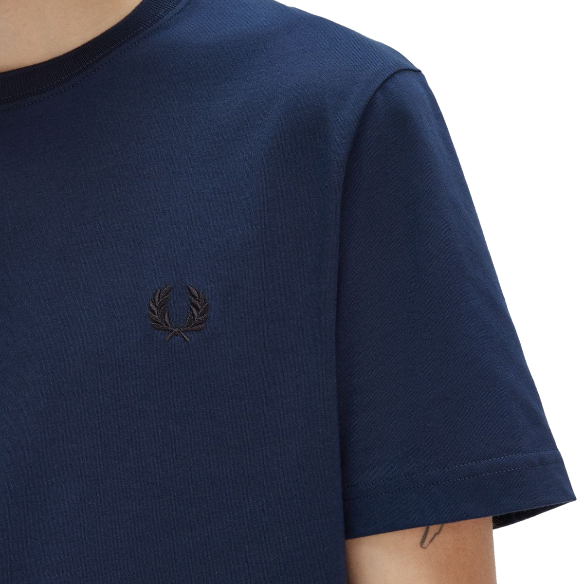 Crew Neck T-shirt Tennis Blue