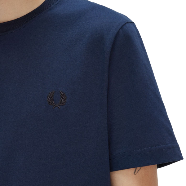 Crew Neck T-shirt Tennis Blue