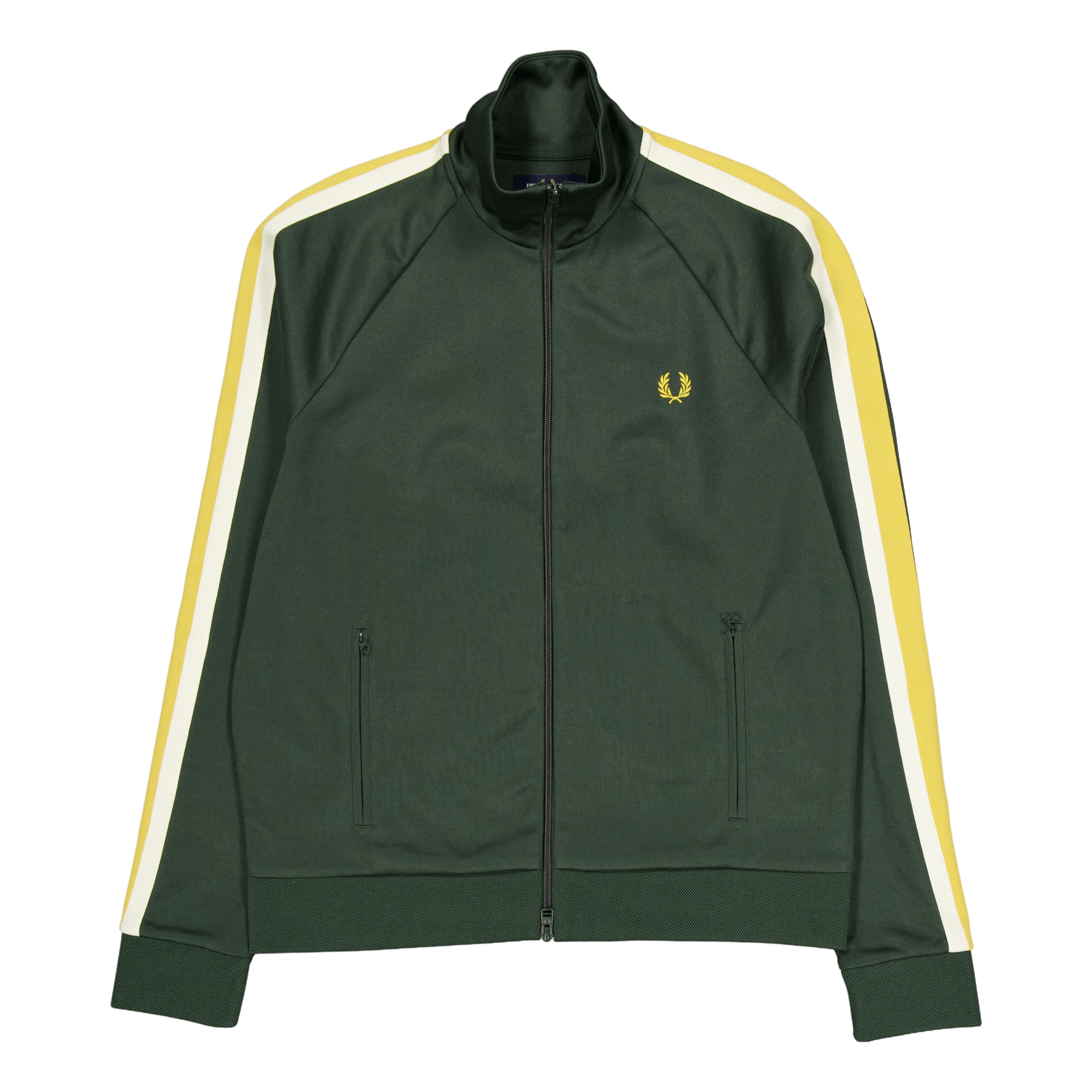 Two Col Tape Trk Jkt Court Green from Fred Perry – Stayhard.com
