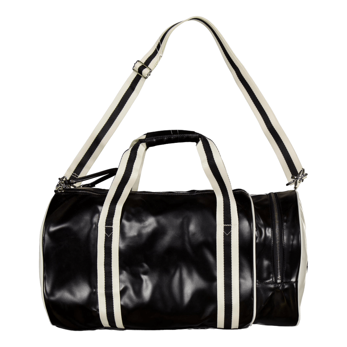 Classic Barrel Bag Black/ecru