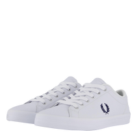 Baseline Leather White/navy