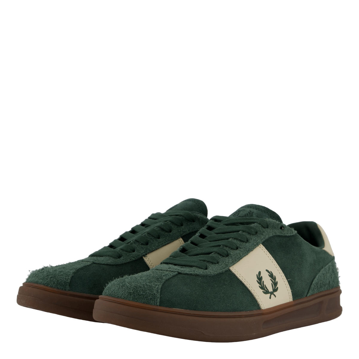 B4 Suede/leather Court Green