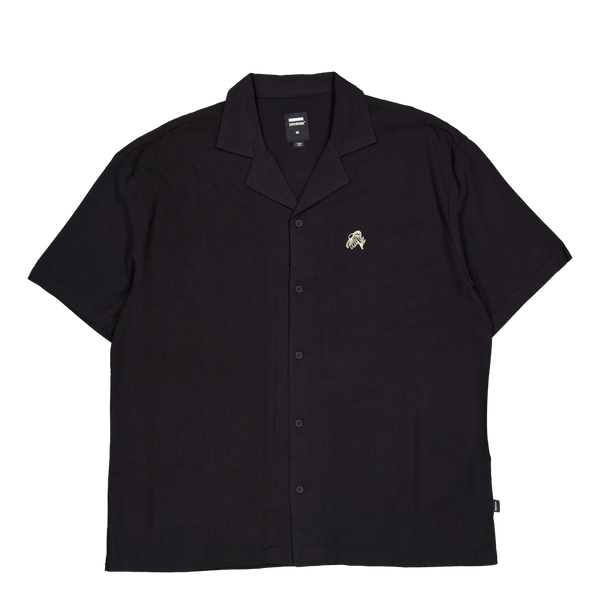 Madi Shirt Ba2 Black Ylw Embroidery