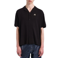 Madi Shirt Ba2 Black Ylw Embroidery