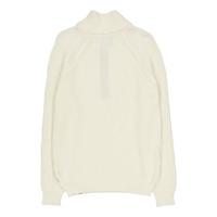 Felix Quarter Zip Jumper White