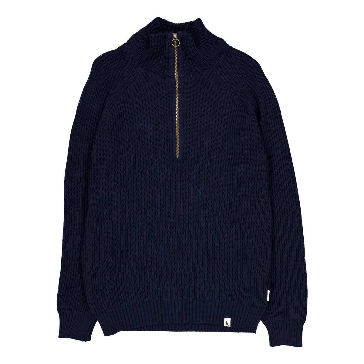 Felix Quarter Zip Jumper Navy