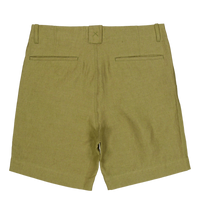 Grange Linen Shorts Moss