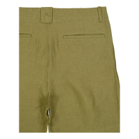 Grange Linen Shorts Moss