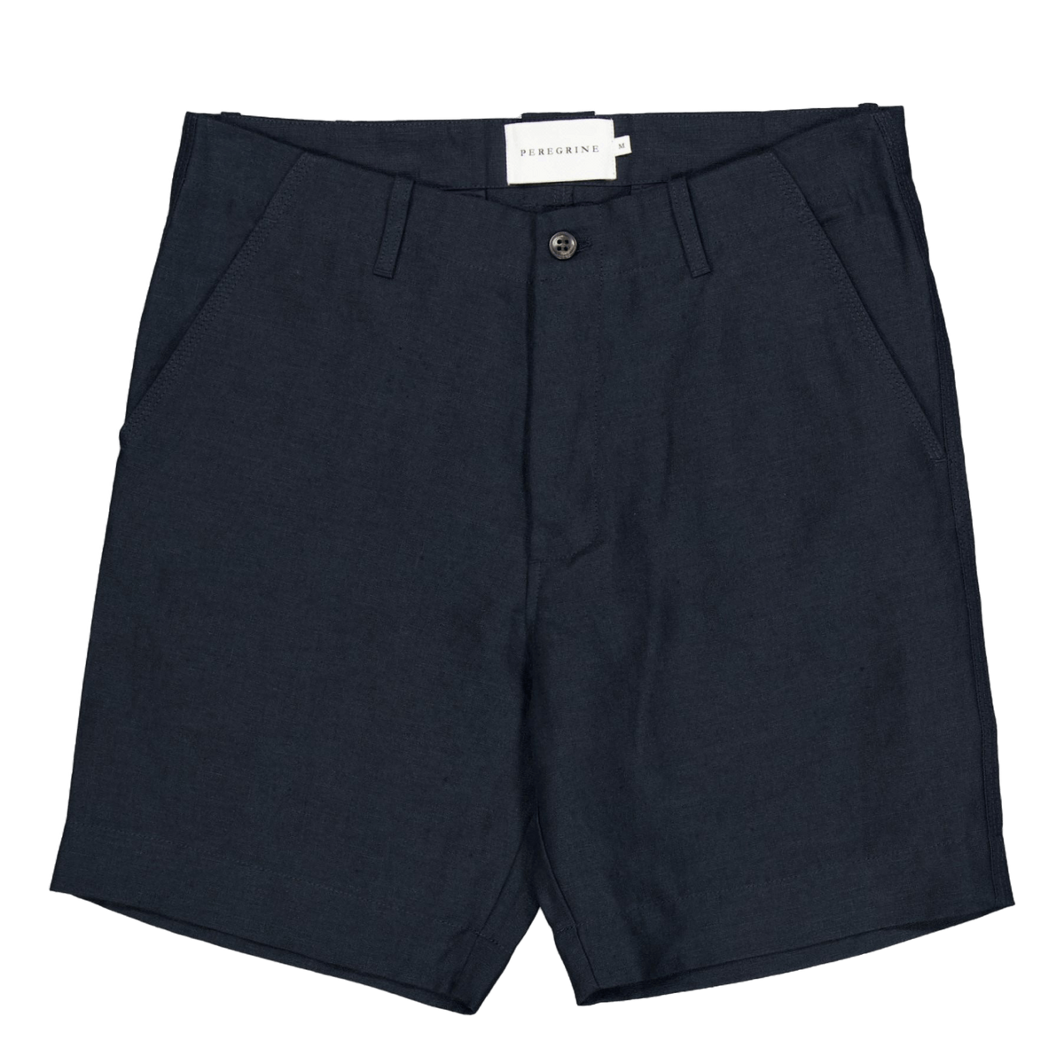 Grange Linen Shorts Navy