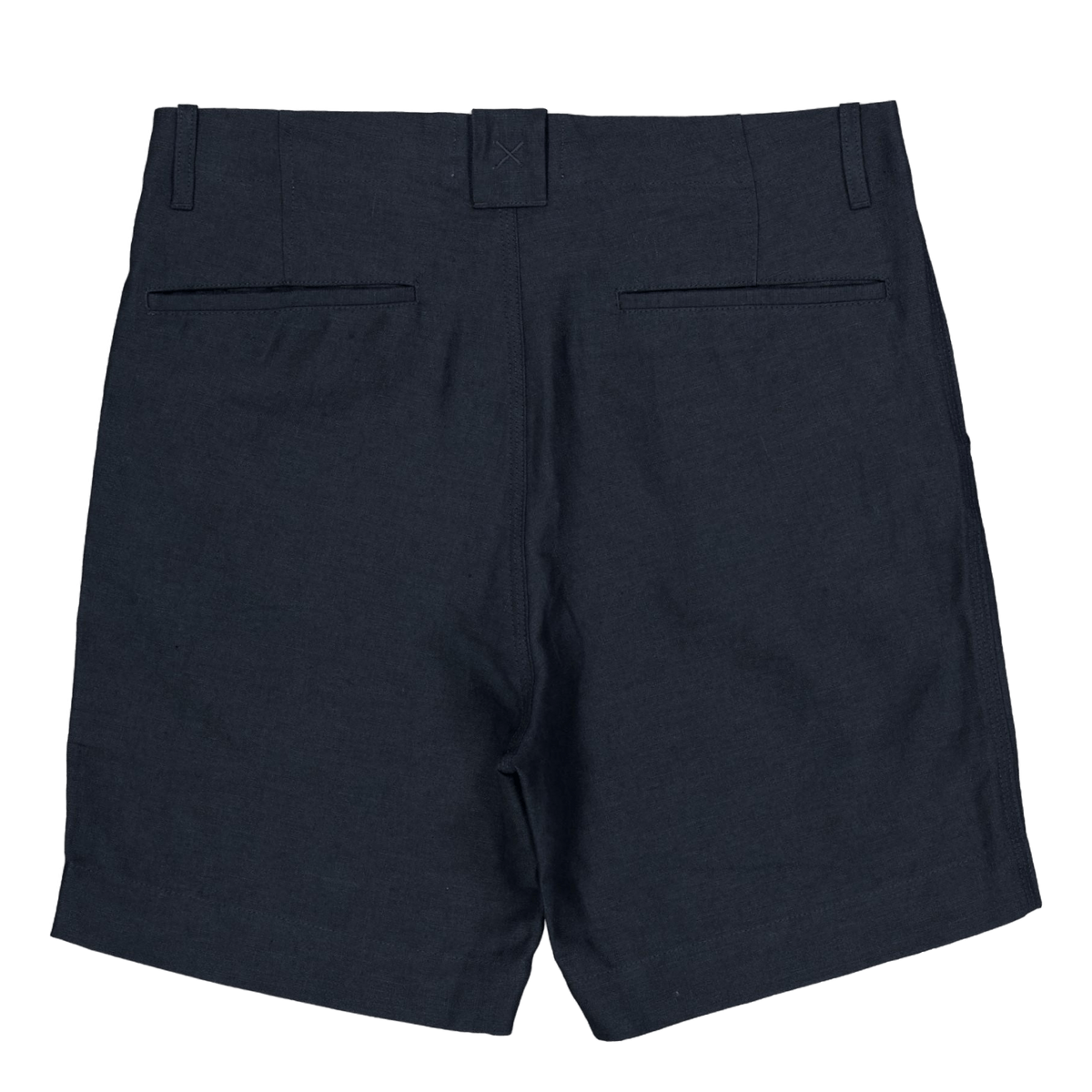 Grange Linen Shorts Navy