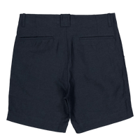 Grange Linen Shorts Navy