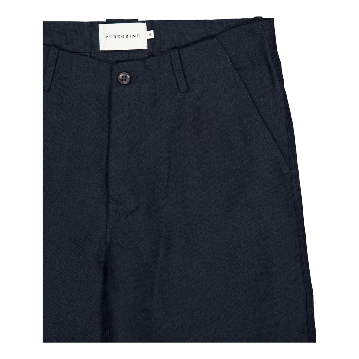 Grange Linen Shorts Navy