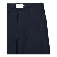 Grange Linen Shorts Navy