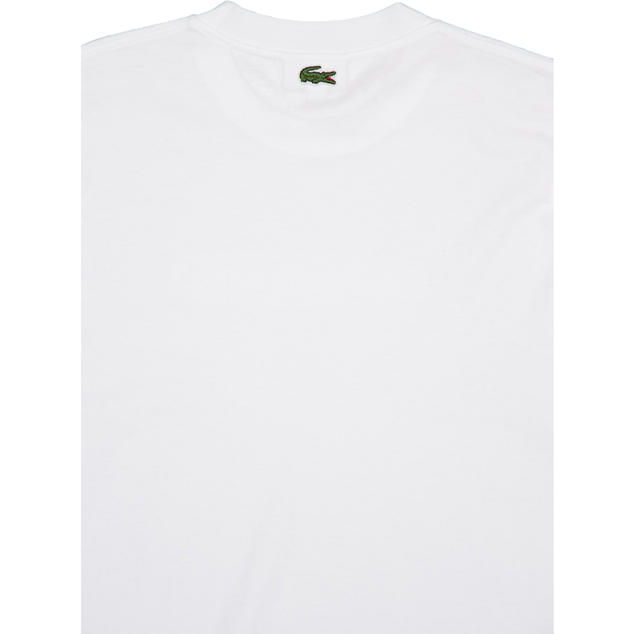 Embroidered Cotton T-shirt White 001