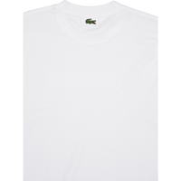 Embroidered Cotton T-shirt White 001