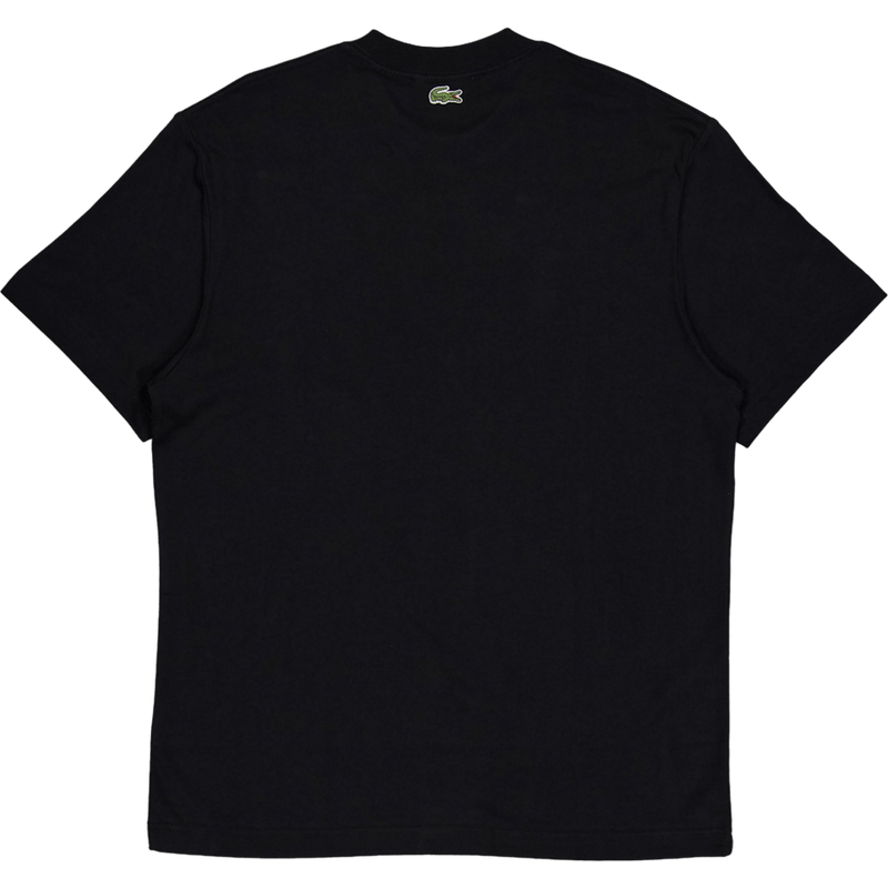 Embroidered Cotton T-shirt Noir 031
