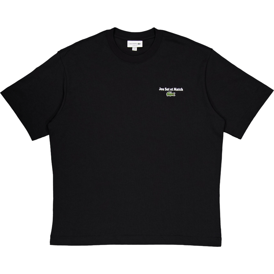 Loose Fit Heavy Jersey Printed Noir 031