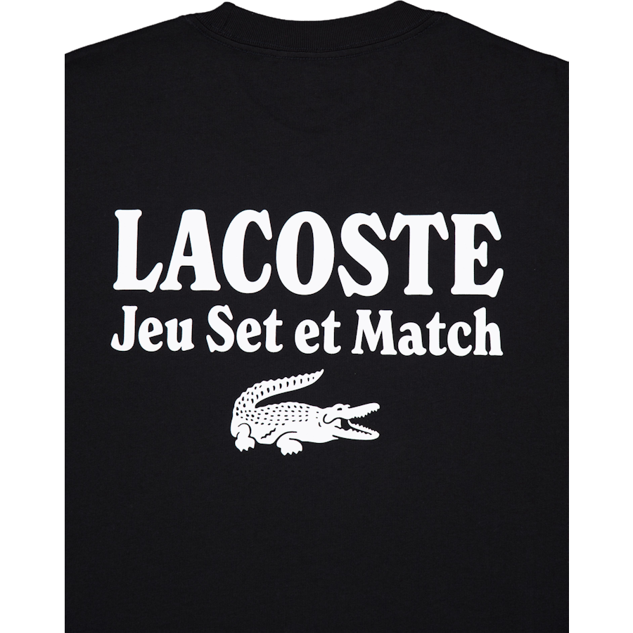 Loose Fit Heavy Jersey Printed Noir 031