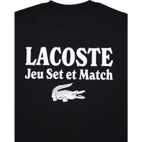 Loose Fit Heavy Jersey Printed Noir 031