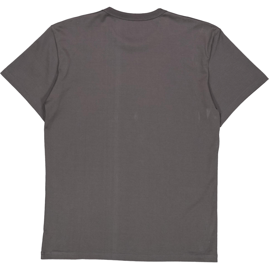Crew-neck Pima Charcoal