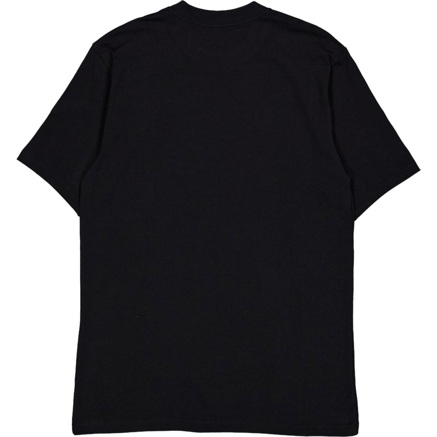 High Neck Tee Black