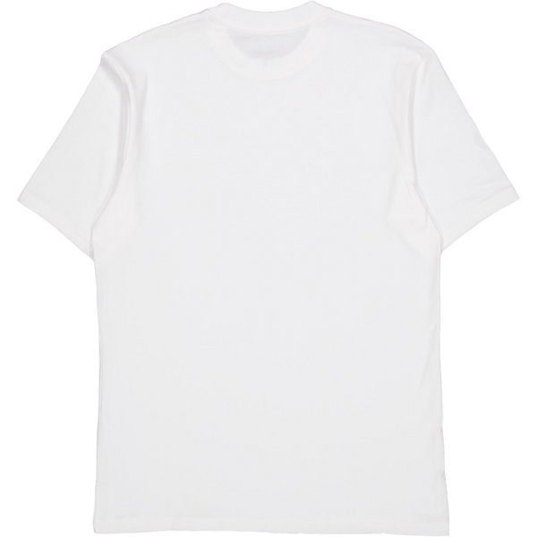 High Neck Tee White