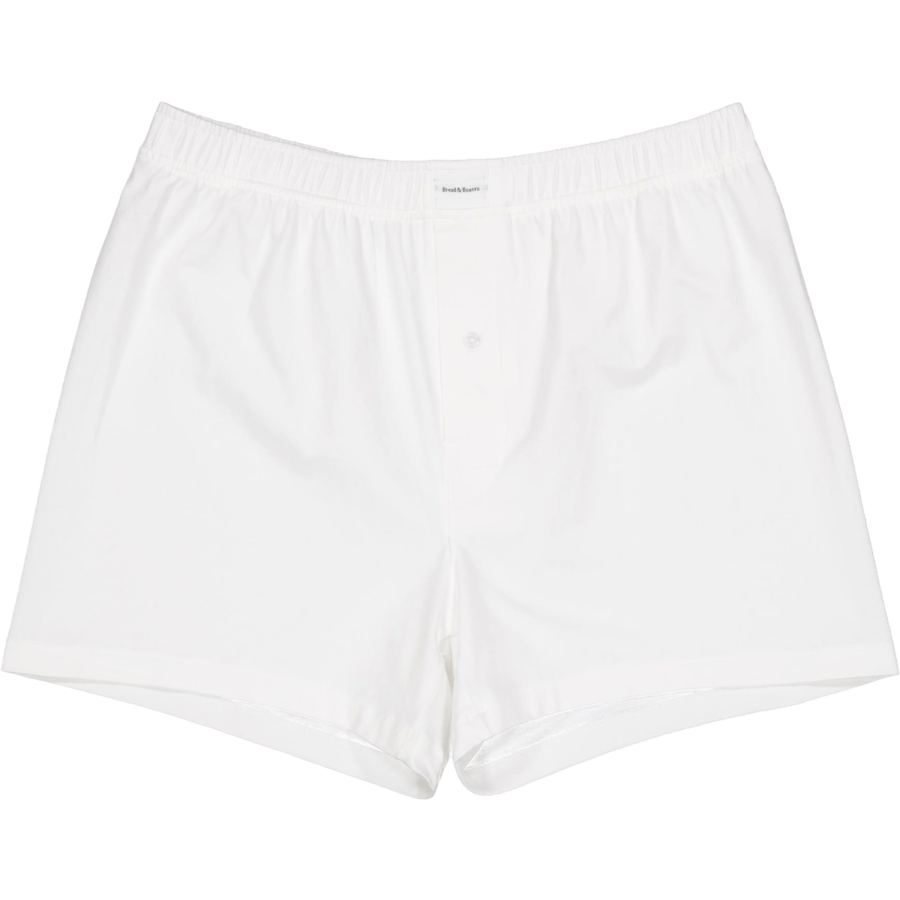 Jersey Boxer Shorts 2-pack White