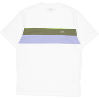 Jersey Colour-block T-shirt Flour/olive-delphinium