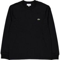 Long Sleeved Cotton T-shirt Black