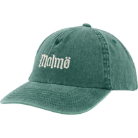 Malmö 5 Panel Cap Bottle Green / Cream